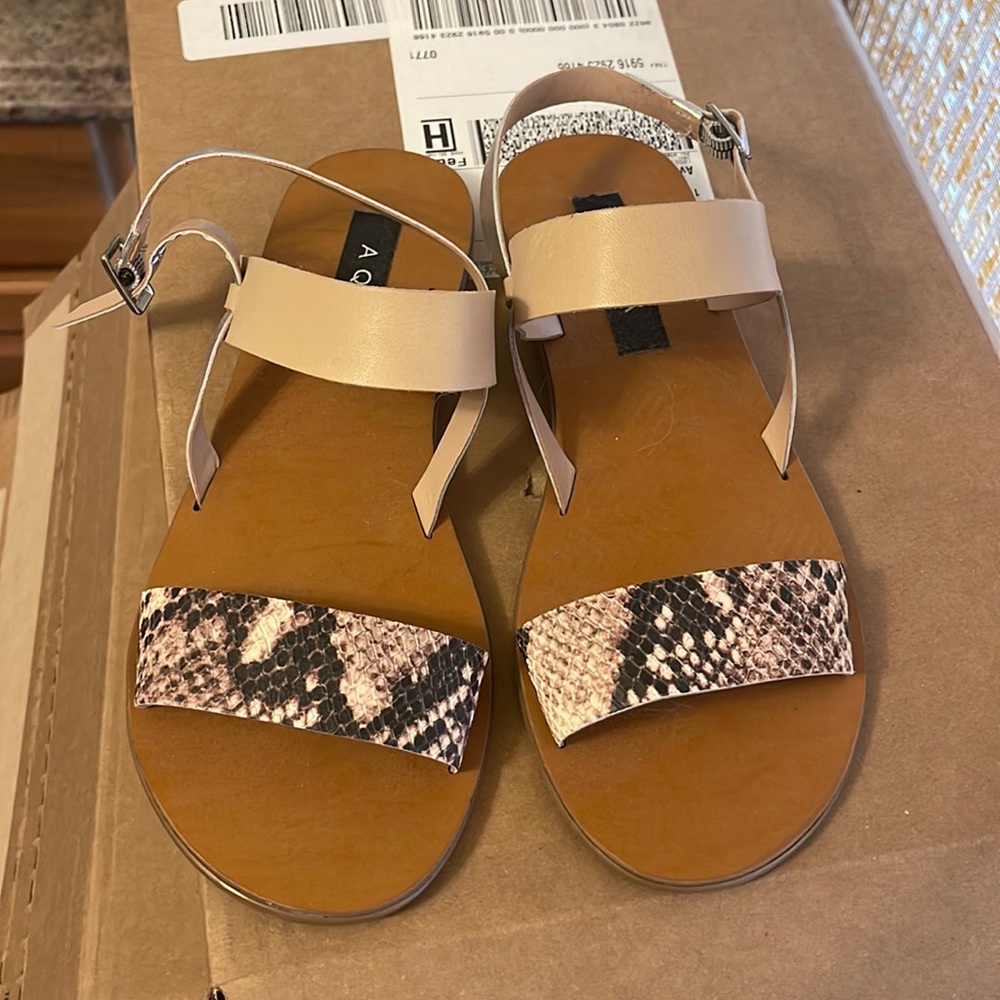 Aqua sandals